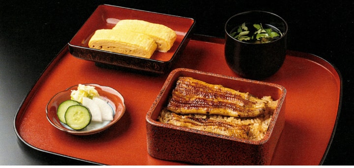 鰻定食　竹