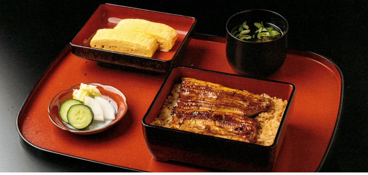 鰻定食　梅