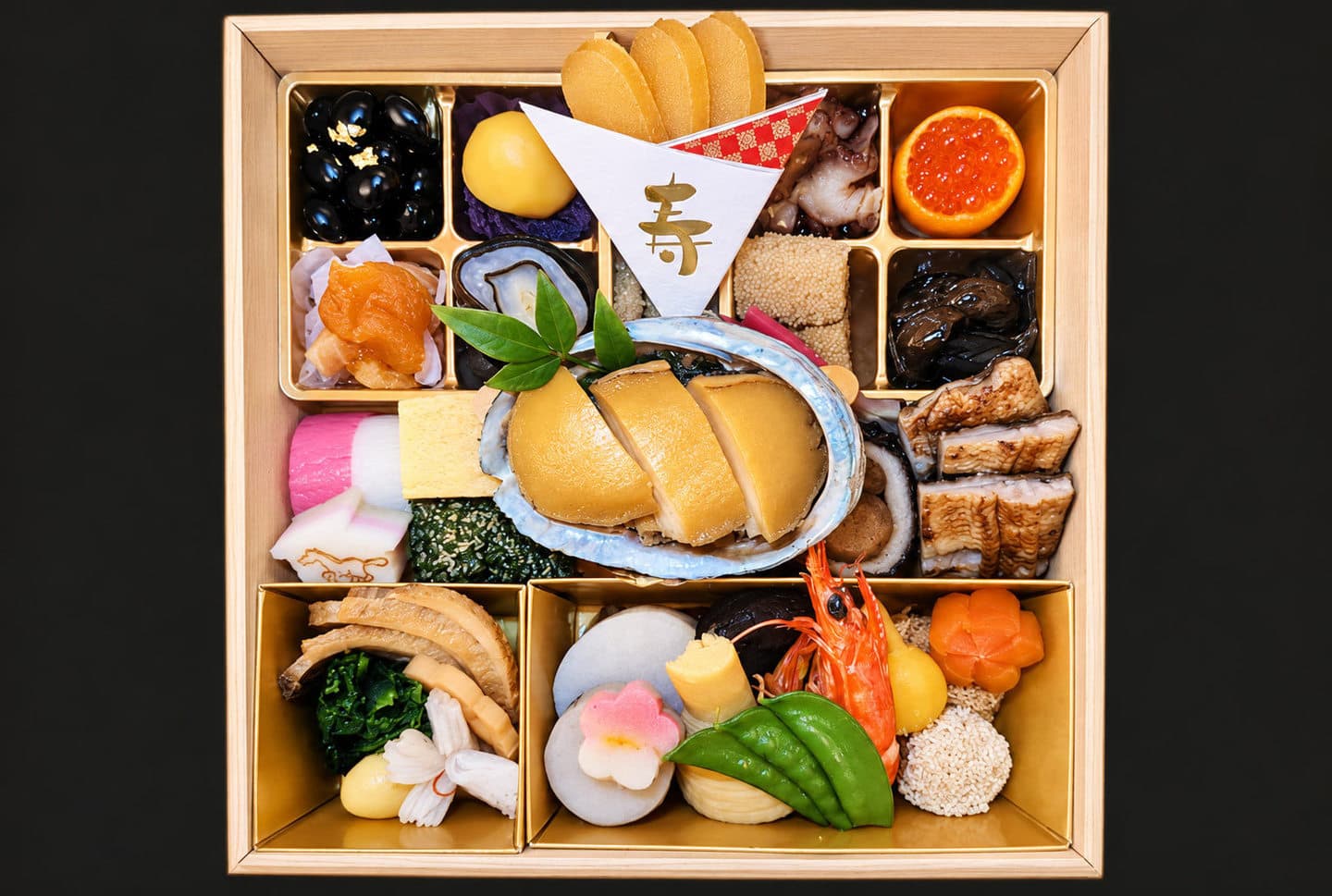 梅の井　おせち　一段重